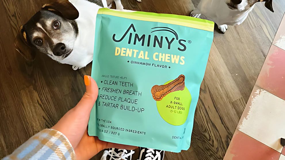 Jiminy’s Dental Chews For Dogs