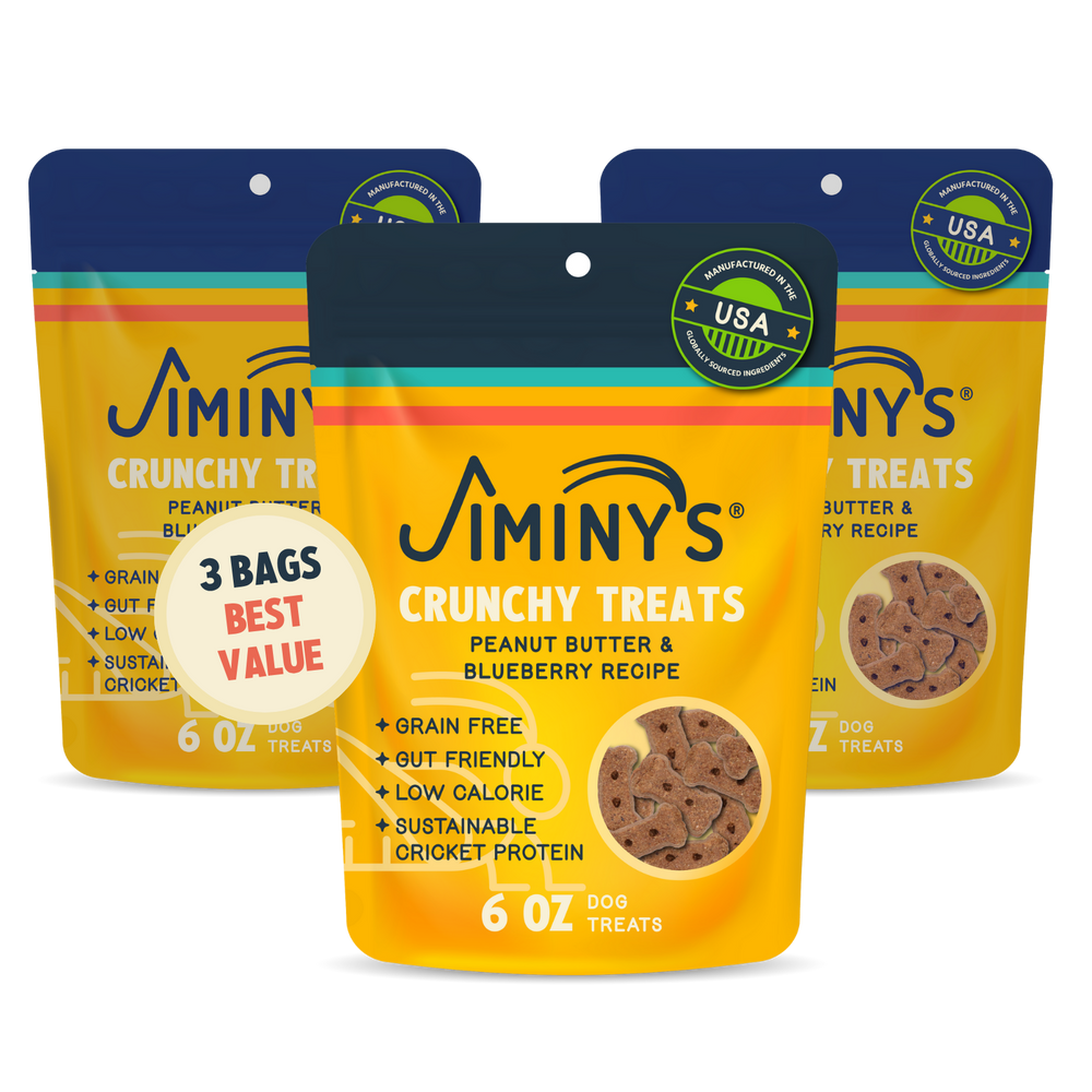 Three Pack Crunchy Treats Peanut Butter & Blueberry Recipe