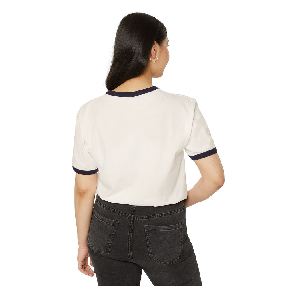 Unisex Cotton Ringer: My Dog Ate a Cricket