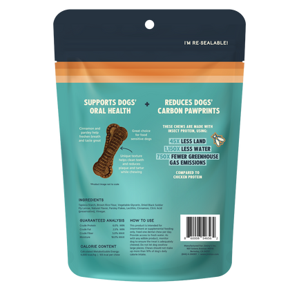 Cinnamon Dental Chews Medium