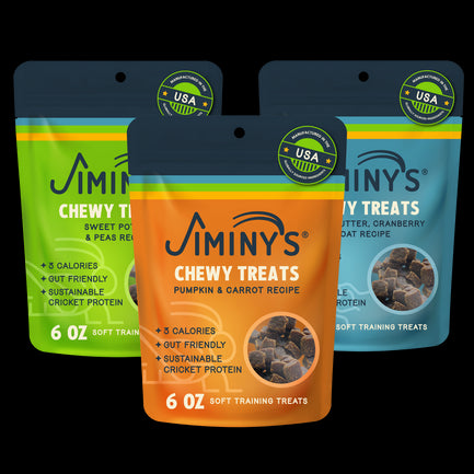 Chewy Low Calorie Dog Treats 3 Pack Bundle