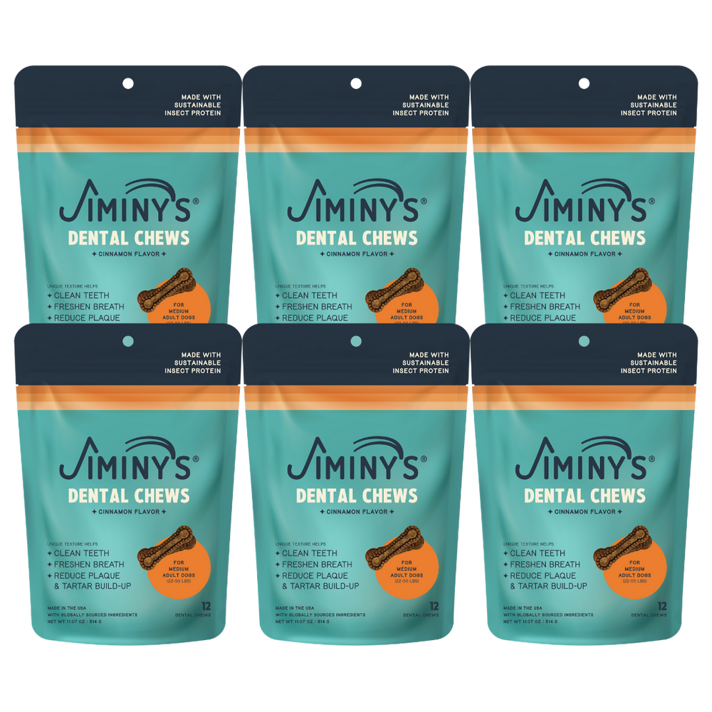 Medium size dental chews 6 pack