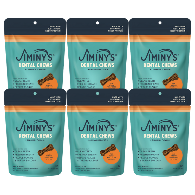 Medium size dental chews 6 pack