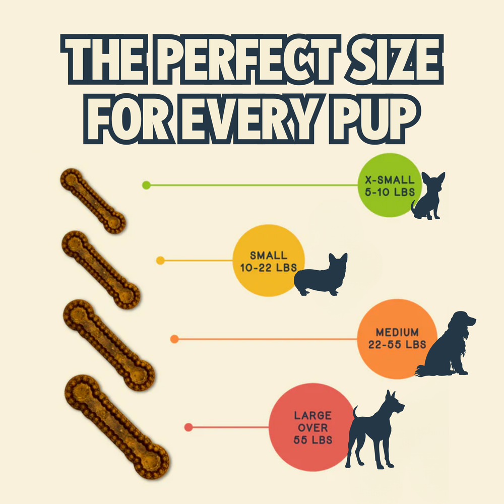 Cinnamon Dental Chews - Medium