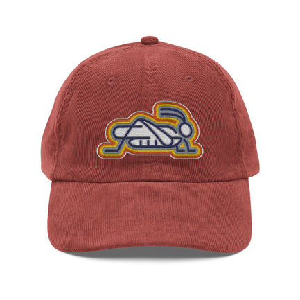 70's Cricket - Vintage Corduroy Cap (Embroidery)