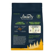 Back of bag of Jiminy's Good Grub dog food