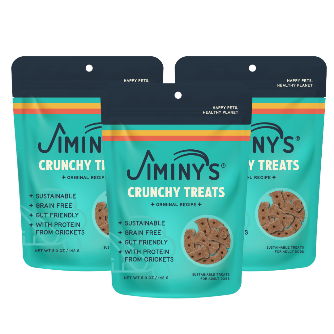 3 Pack of Jiminy's Original Crunchy Treats