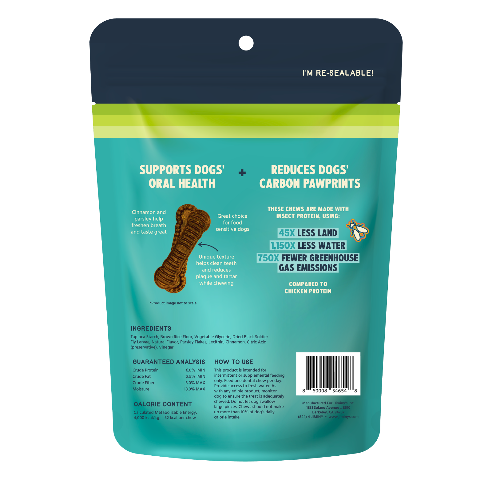 Cinnamon Dental Chews - Extra Small