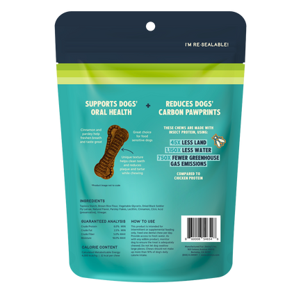 Cinnamon Dental Chews Extra Small