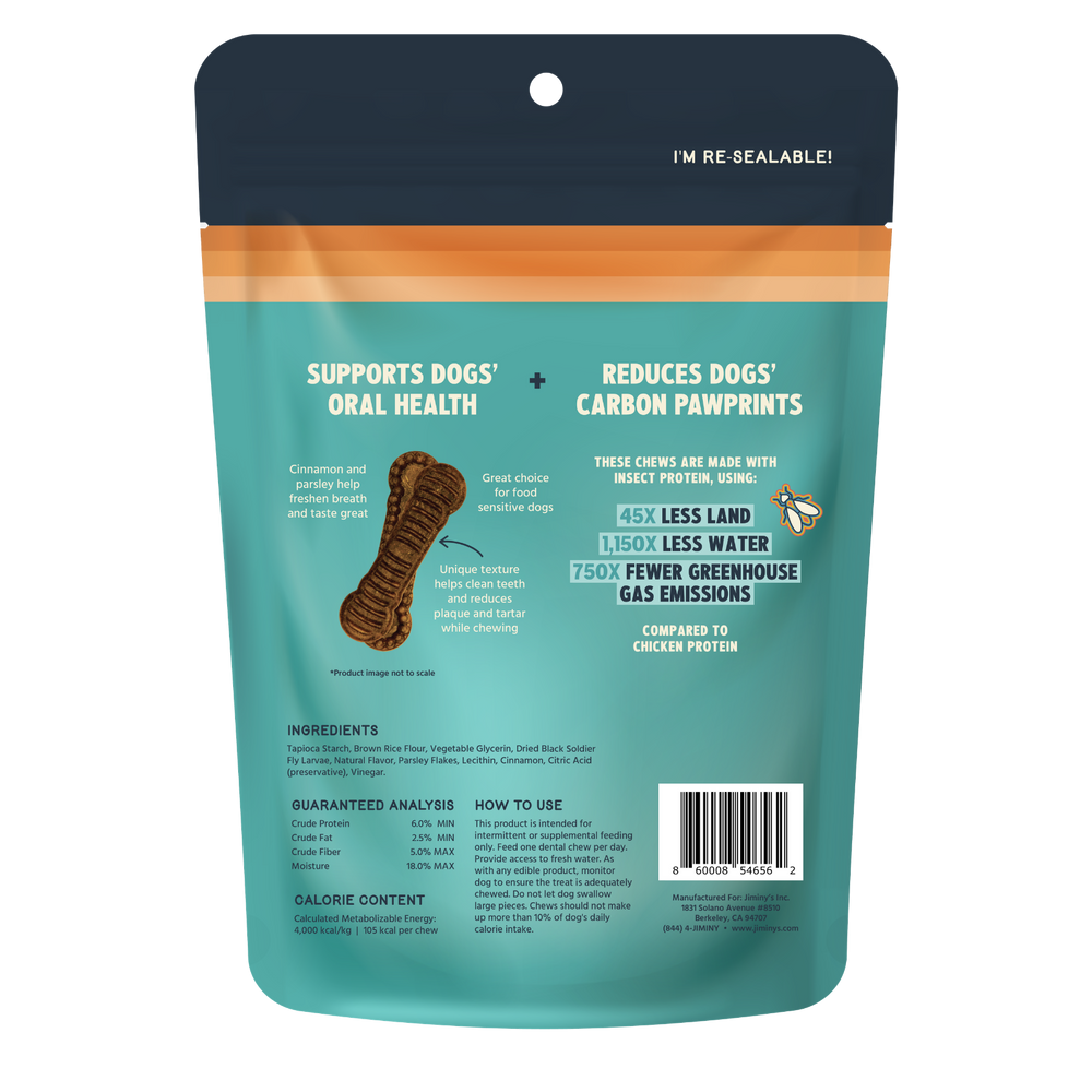 Cinnamon Dental Chews - Medium