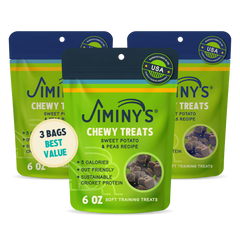 Chewy Treats — Sweet Potato & Peas Recipe