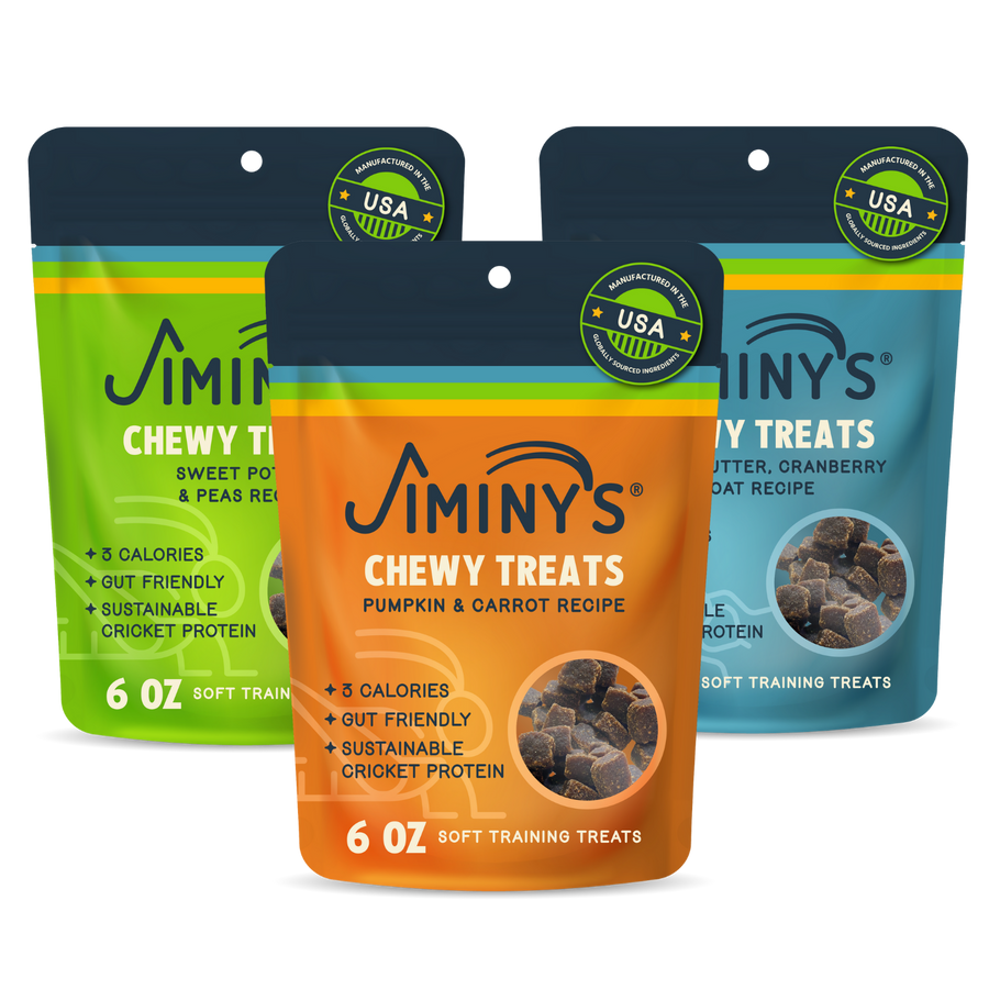 Chewy Low Calorie Dog Treats 3 Pack Bundle