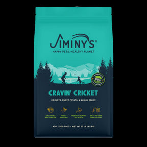 Cravin Cricket Dog Food 10lb bag front