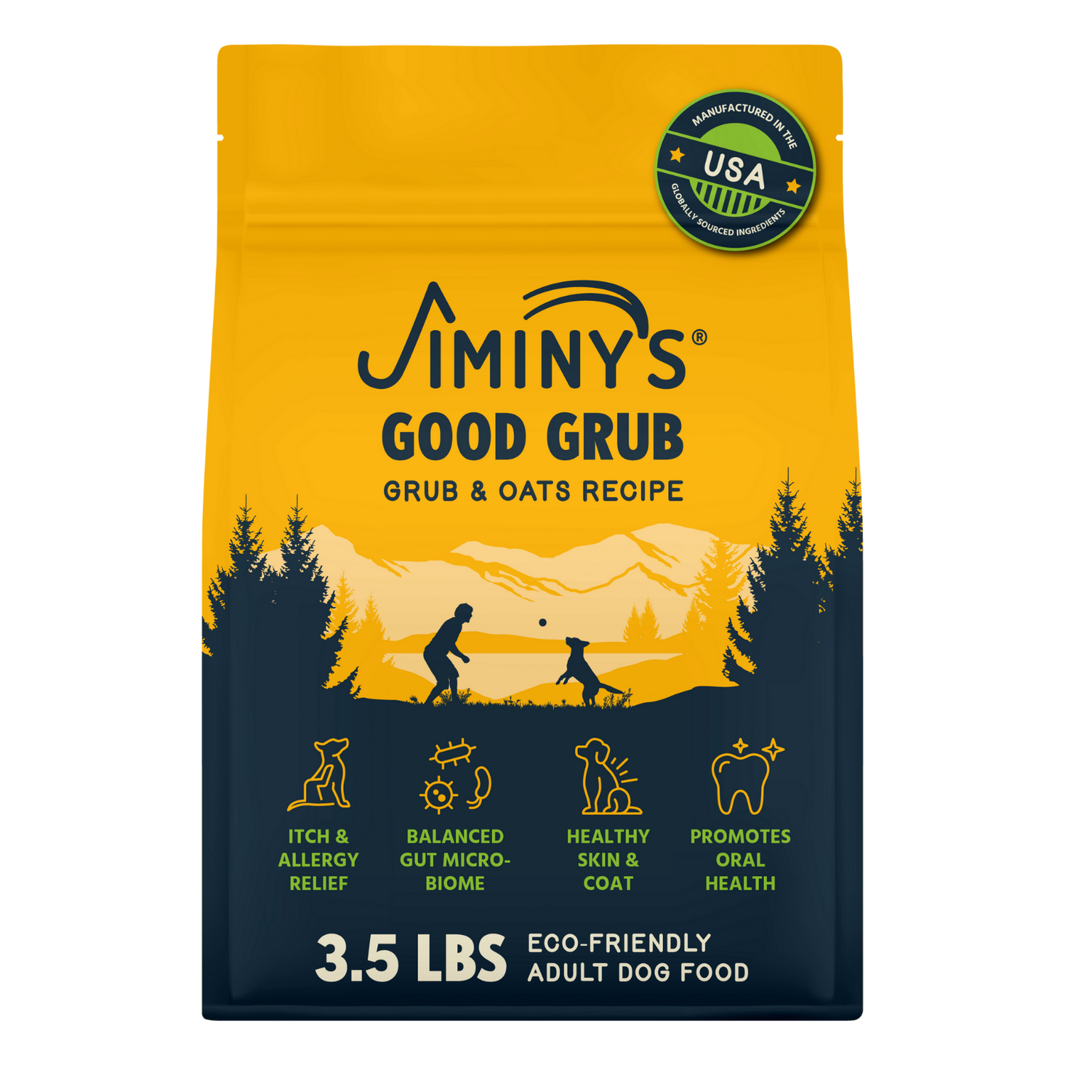 Grub dog food