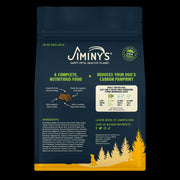 Back of Jiminy's Good Grub Dog Food Bag