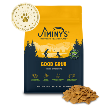 Jiminys Good Grub Best Dog Food Award Winner