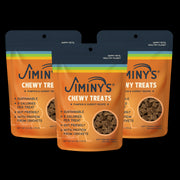 3 pack bundle of Pumpkin & Carrot Chewy Training Treats