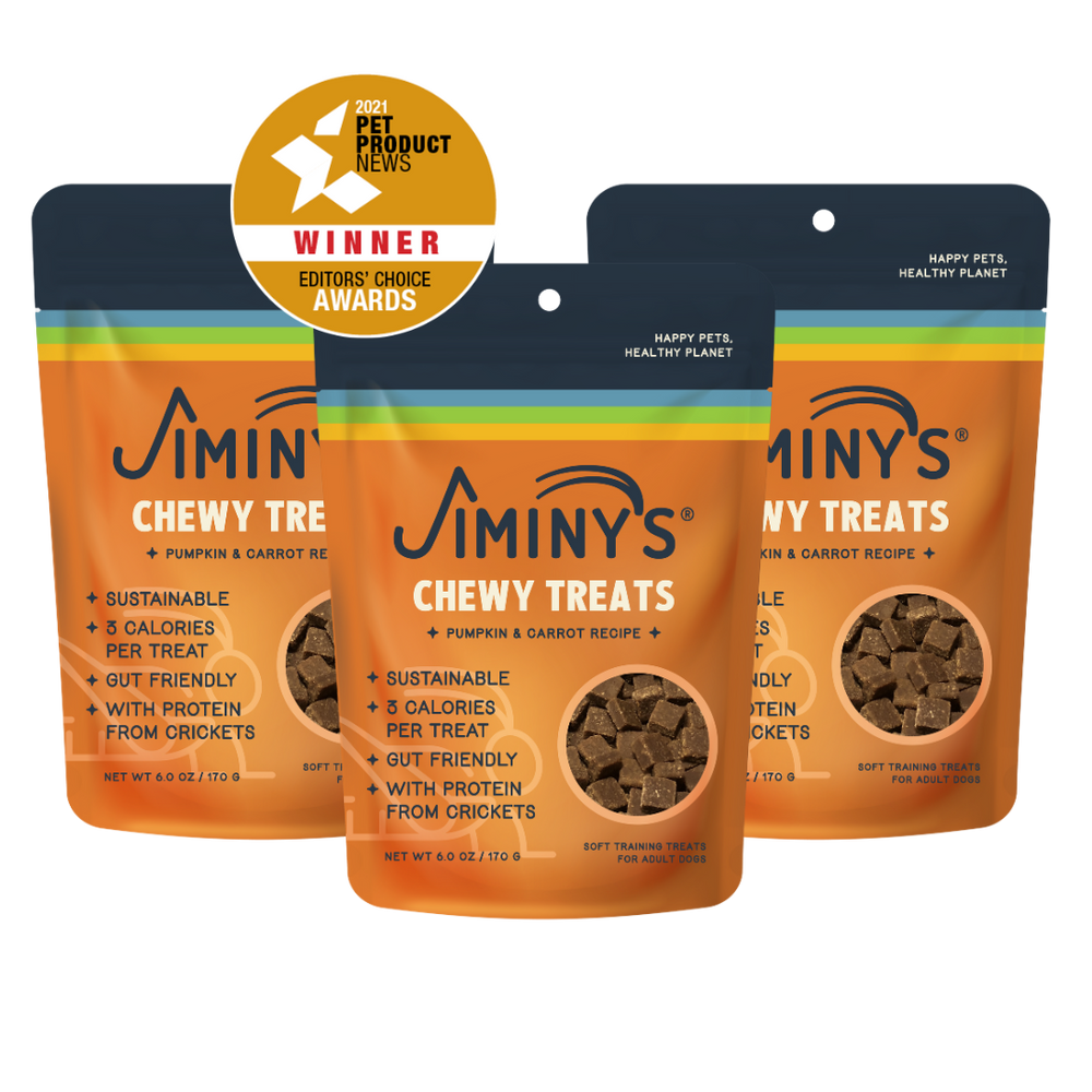 Pumpkin & Carrot Chewy Training Treats 3 pack