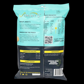 Jiminy's Nooch Puffs: Crunchy, Nutritious Dog Treats with Cricket Protein back