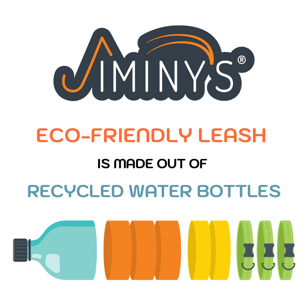 Jiminy's Eco-friendly Dog Leash – Made From Recycled water bottles 